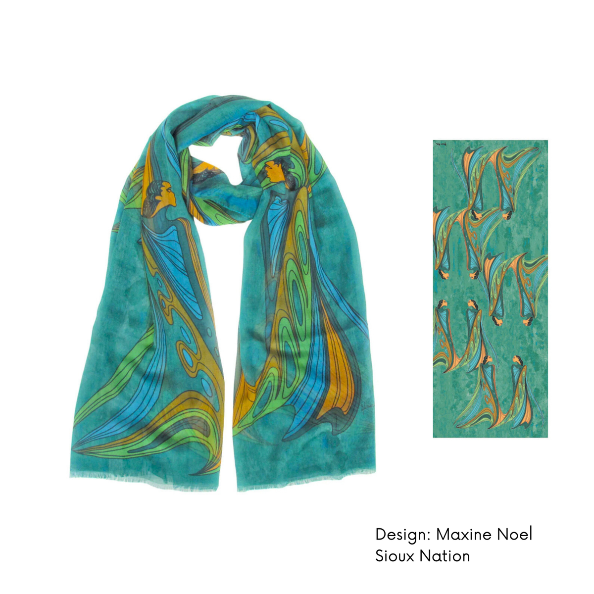 Indigenous Art Lightweight Scarf
