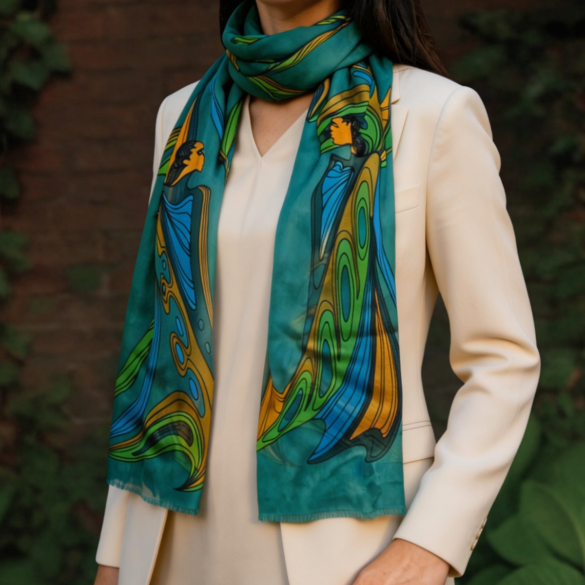 Indigenous Art Lightweight Scarf