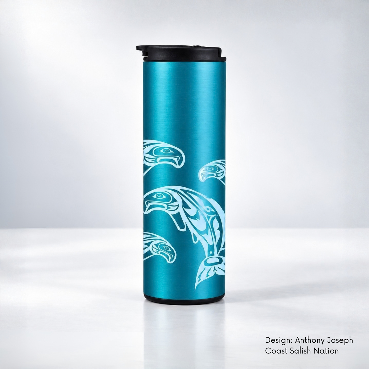 Salmon Coffee Tumbler | Anthony Joseph