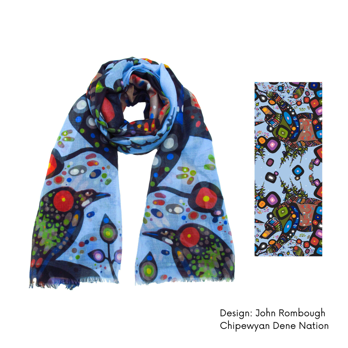 Indigenous Art Lightweight Scarf