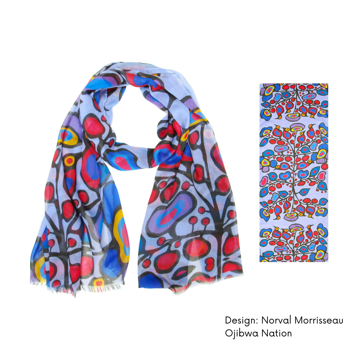 Indigenous Art Lightweight Scarf