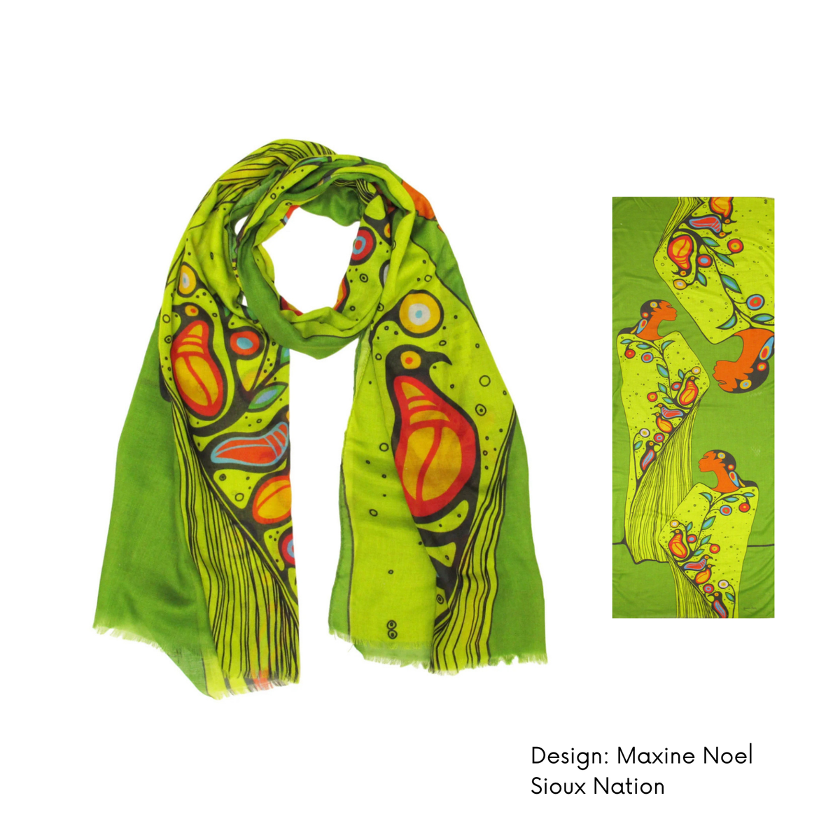 Indigenous Art Lightweight Scarf