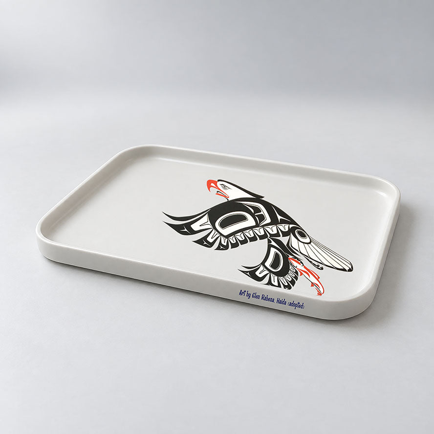 Eagle Tray | Glen Rabena, Haida (adopted) artist