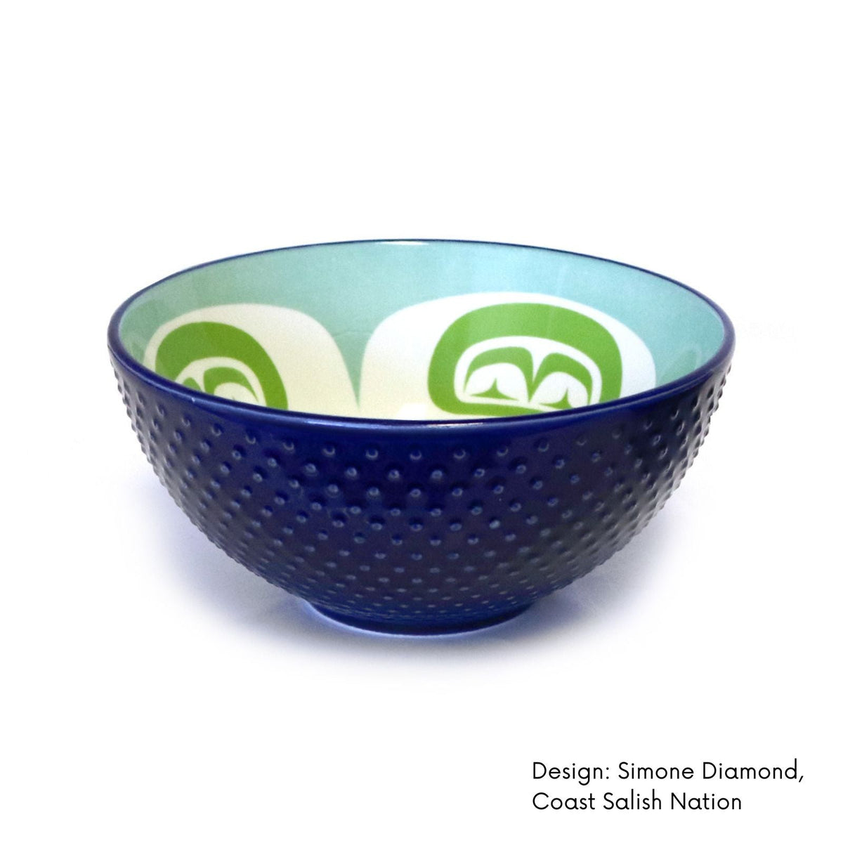 Art Bowls w/ Contemporary Indigenous Design (set of 2)