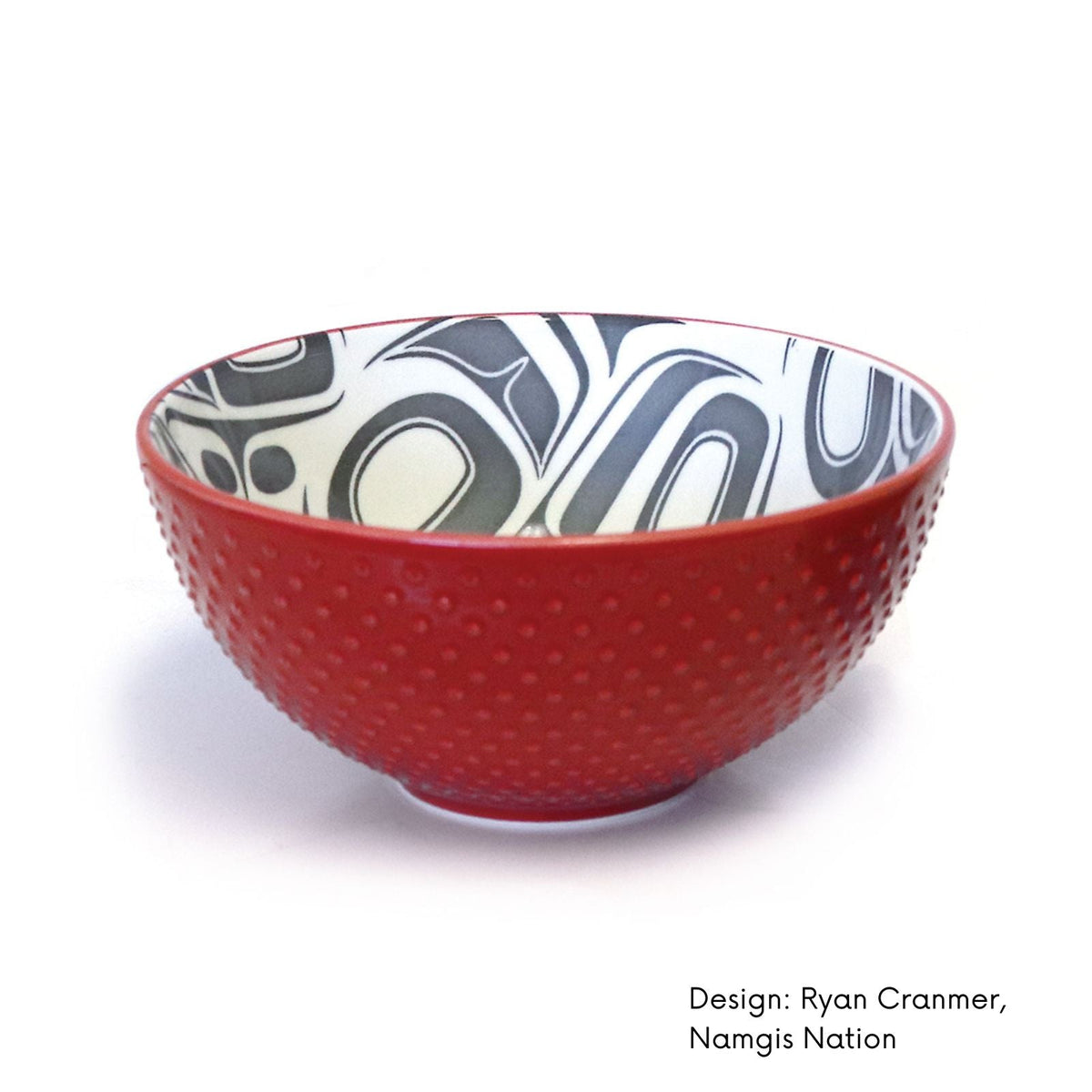 Art Bowls w/ Contemporary Indigenous Design (set of 2)