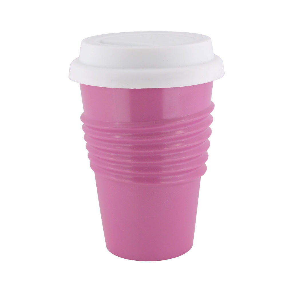 Made By Humans Bamboo Fiber Mug pink